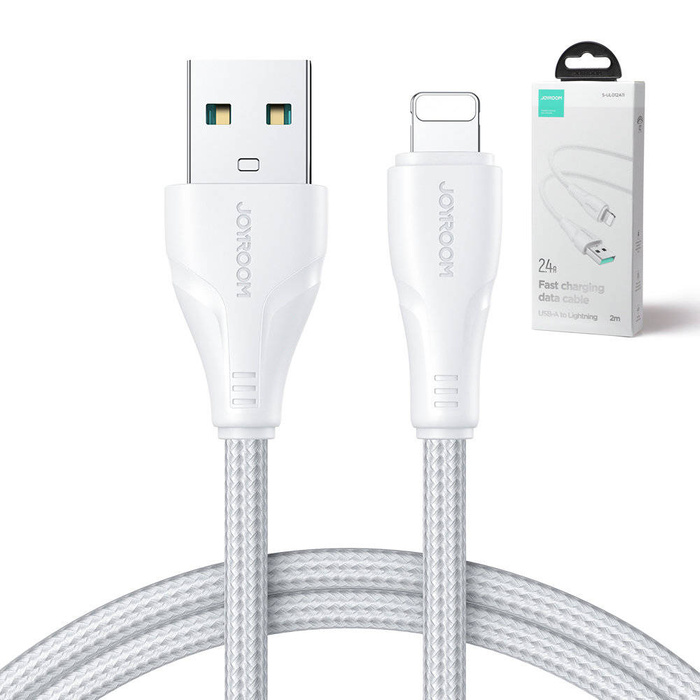 Cavo Joyroom USB - Lightning 2.4A Surpass Series 2 m bianco (S-UL012A11)