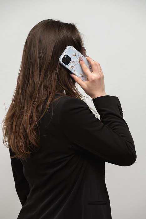 FORCELL F-PROTECT Mirage futerał kompatybilny z MagSafe do IPHONE 15 Plus spring flowers