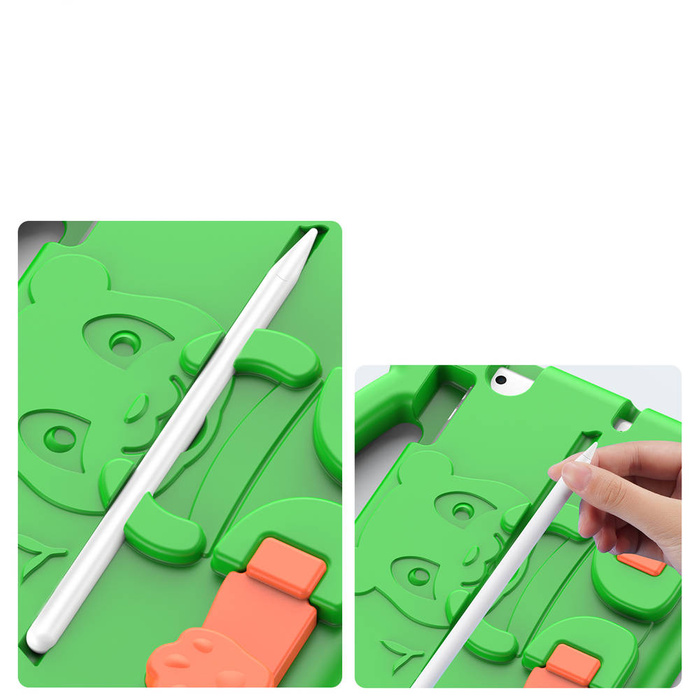 Dux Ducis Panda Safe for Children Kids Soft Case für iPad mini 5/4/3/2/1 mit gelbem Stiftschlitz