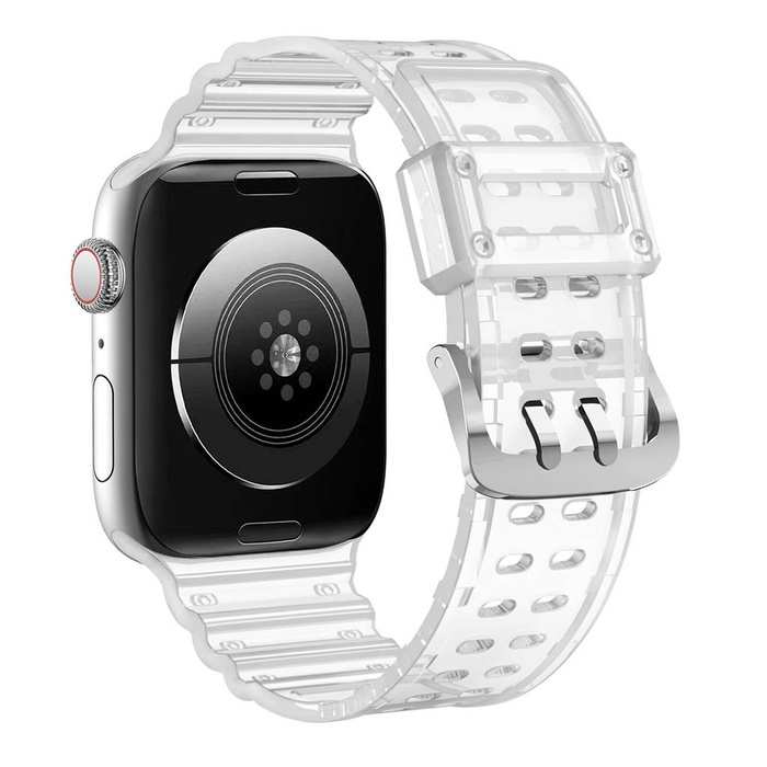 Strap Triple Protection strap for Apple Watch Ultra, SE, 8, 7, 6, 5, 4, 3, 2, 1 (49, 45, 44, 42 mm) bracelet bracelet transparent