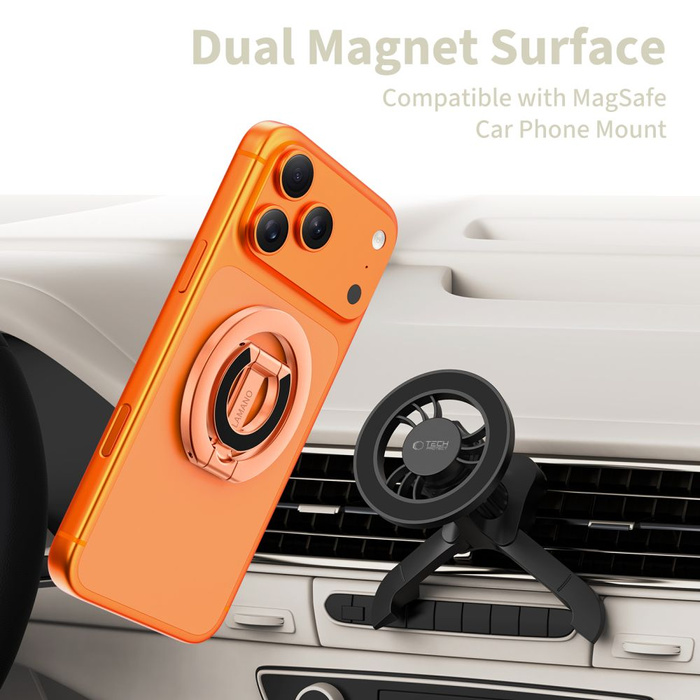 TECH-PROTECT MMR400 LAMANO MAGNETIC MAGSAFE PHONE RING ROSE GOLD