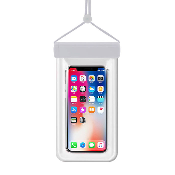 Funda impermeable para móvil 115 mm x 220 mm bolsa para la piscina playa blanca
