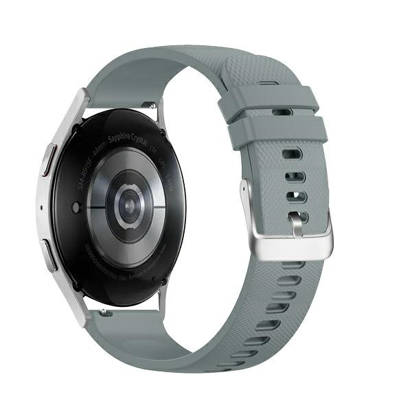 Beline pasek Watch 20mm Grid TextureSilicone jasnoszary /light grey box