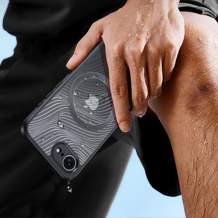 Dux Ducis Aimo Mag Case with MagSafe for iPhone 16e - Black