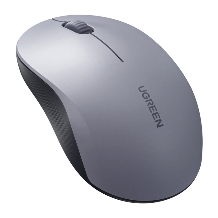 Wireless multi-mode mouse Ugreen M331, Bluetooth 5.4 (gray)