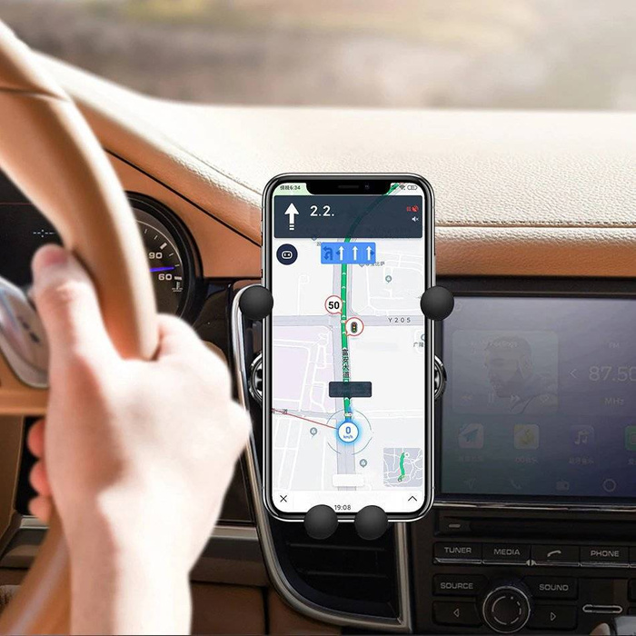 Wozinsky Gravity Car Mount Phone Holder for Air Outlet black (WCH-05)