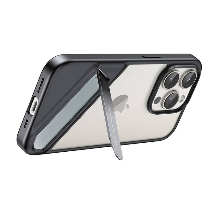 Obal se stojanem UGREEN LP737 iPhone 15 (černá)