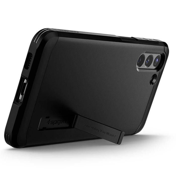 Pouzdro SPIGEN Tough Armor Galaxy S21 Black Black Case