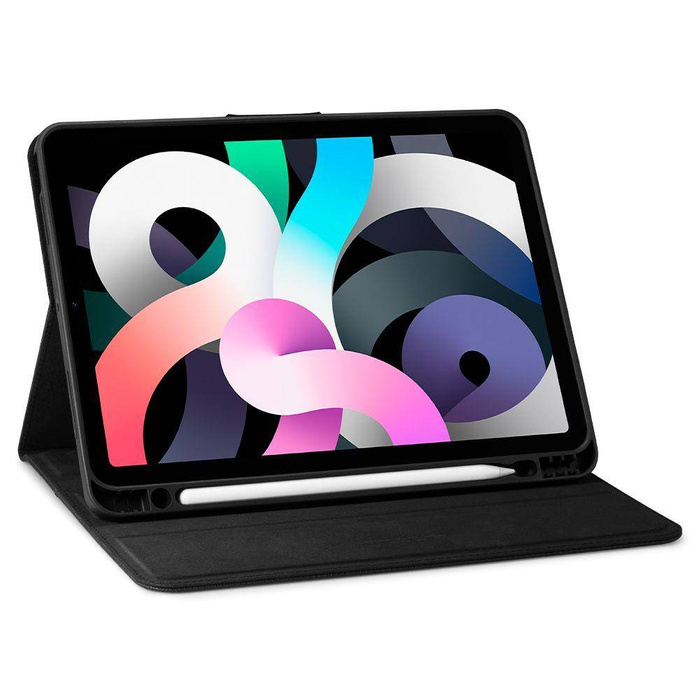Coque SPIGEN Liquid Air Folio iPad Air 4 2020 Étui noir