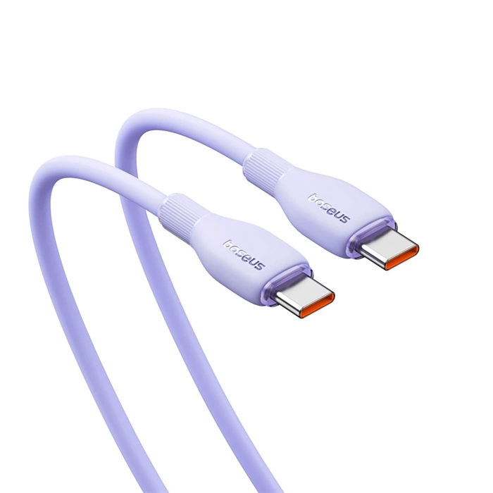 Baseus Pudding 100W USB-C - USB-C Cable 2m - Purple