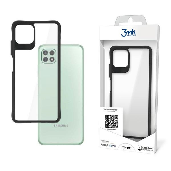 Hülle 3mk Samsung Galaxy A22 5G SatinArmor+ Case Military Grade Clear Case