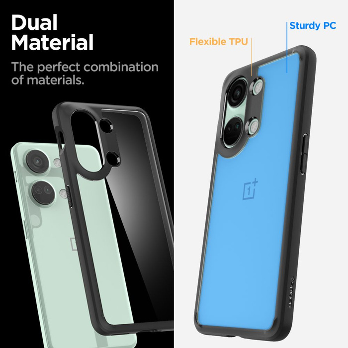 Coque Spigen Ultra Hybrid Oneplus Nord 3 5g MATTE Noir