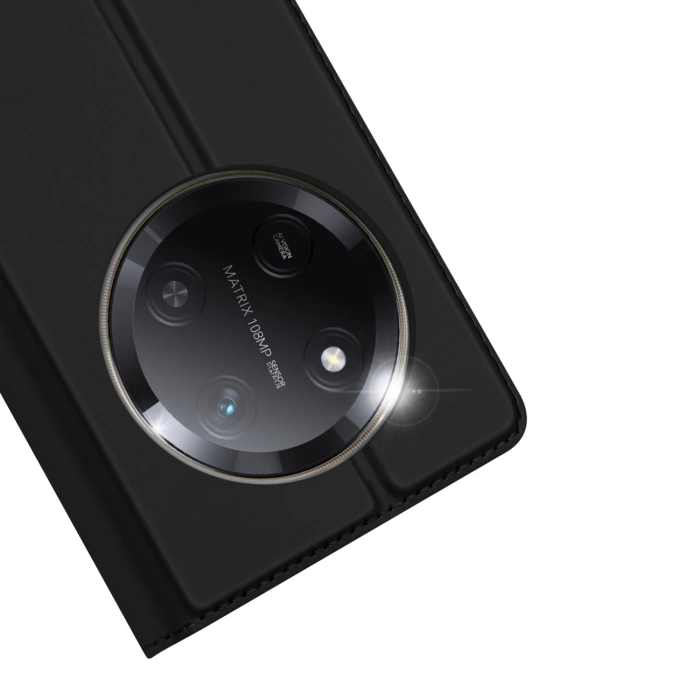 Dux Ducis SkinPro Hülle für Honor Magic7 Lite/X9c/X60 Pro – Schwarz