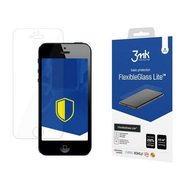 Verre hybride 3MK Apple iPhone 5 5S SE FlexibleGlass Lite