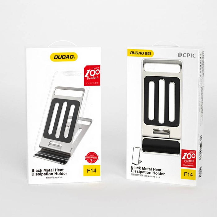 Dudao F14 Klappständer für handy silber
