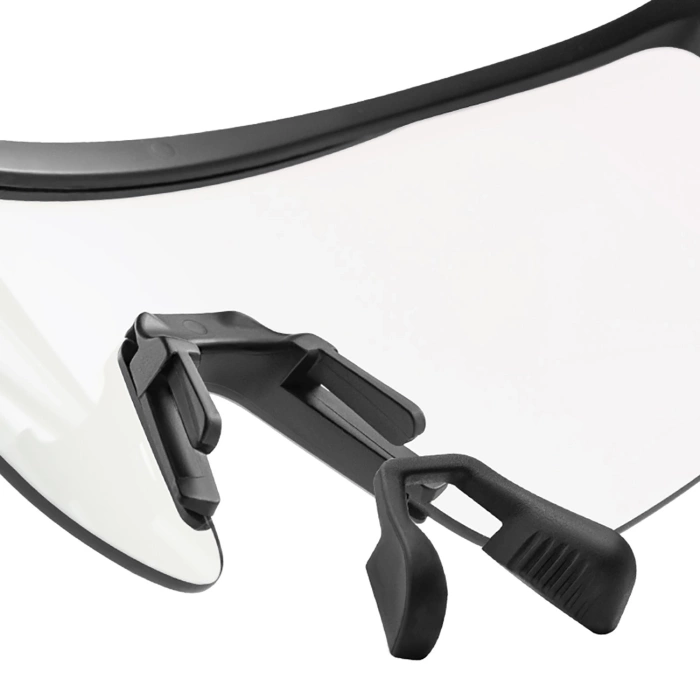 Rockbros Radsportbrille Photochrom, mit UV-Schutz und Korrektureinsatz - Transparent Schwarz
