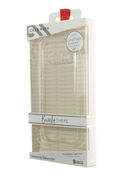 Cover Samsung Galaxy S8 CASE-MATE Barely There Thin Transparent