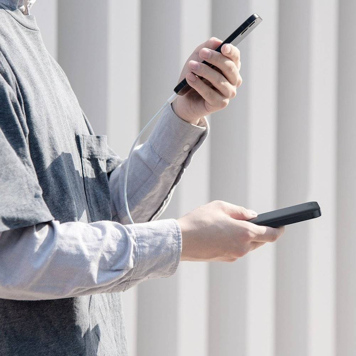 Baseus Superior USB kabel - Lightning 2,4A 0,25 m bílý (CALYS-02)