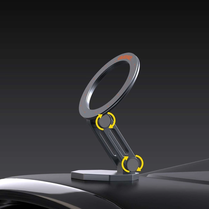 Support voiture magnétique Dudao F17+ pour le tableau de bord - gris