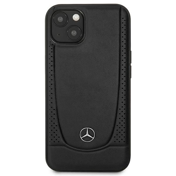 Etui Mercedes MEHCP15MARMBK iPhone 15 Plus 6.7" czarny/black hardcase Leather Urban Case