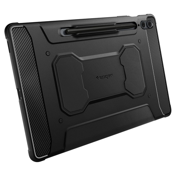 Hülle Spigen Rugged Armor "pro" Galaxy Tab S9 Fe Plus 12.4 X610 / X616b Schwarz Case