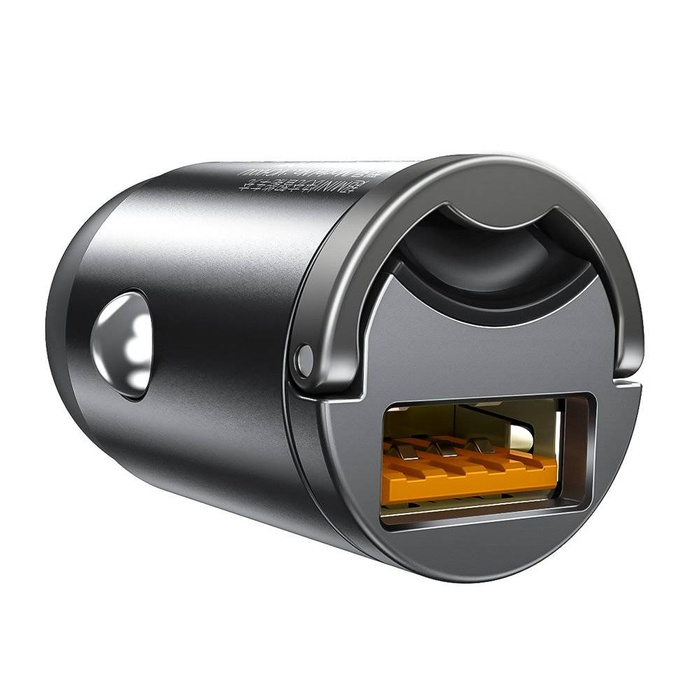Baseus Tiny Star Mini Quick Charge Car Charger USB Port 30W Gray (VCHX-A0G)