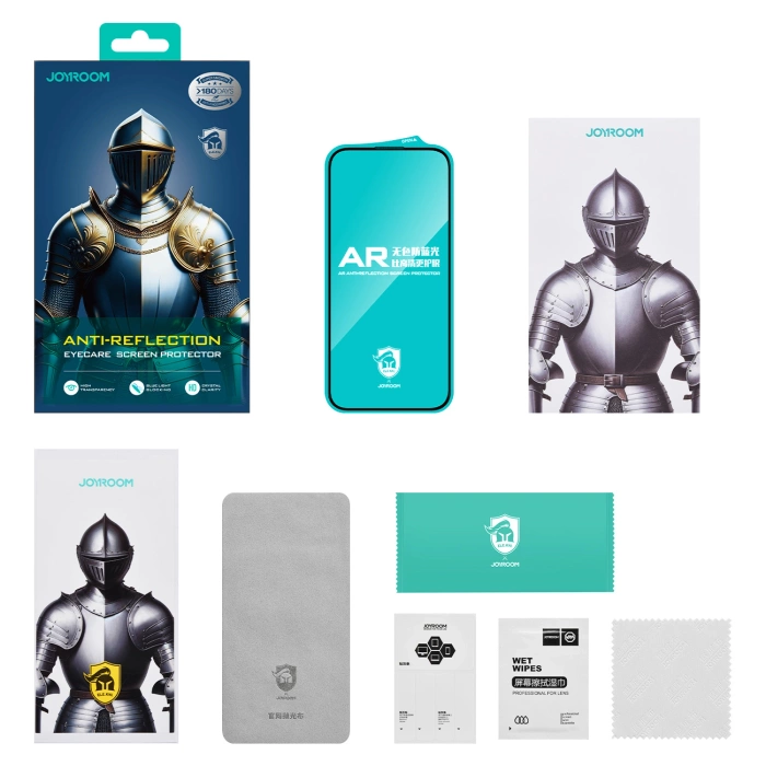Joyroom JR-MAR0318 Panzerglas mit Antireflexbeschichtung für iPhone 16 Pro Max