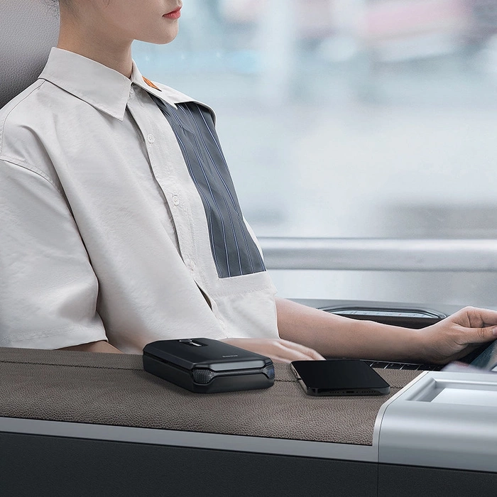 [APRÈS RETOUR] Baseus Power Bank Power Starter Jump Starter 10000mAh 12V (1000A / 500A) banque d'alimentation + pinces crocodiles noir (CGNL020101)