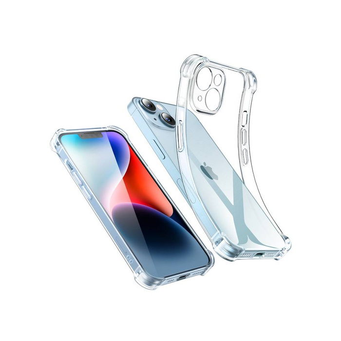 Custodia protettiva Ugreen Gel Bright Cushion per iPhone 14 Plus trasparente (LP602)