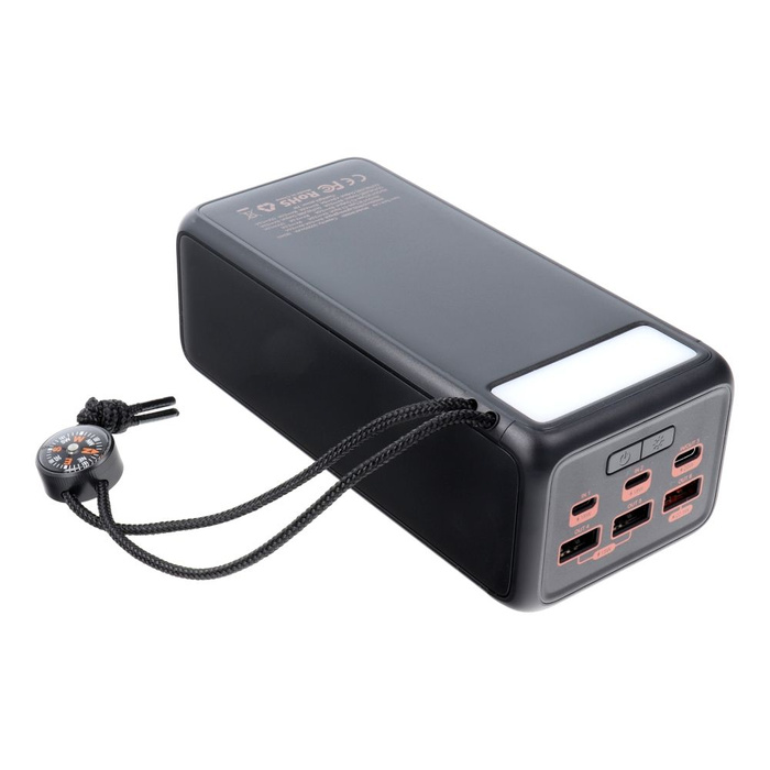 Powerbank Veger Tank Lite (W5001) PD QC3.0 5A 22,5W 50000 mAh czarny