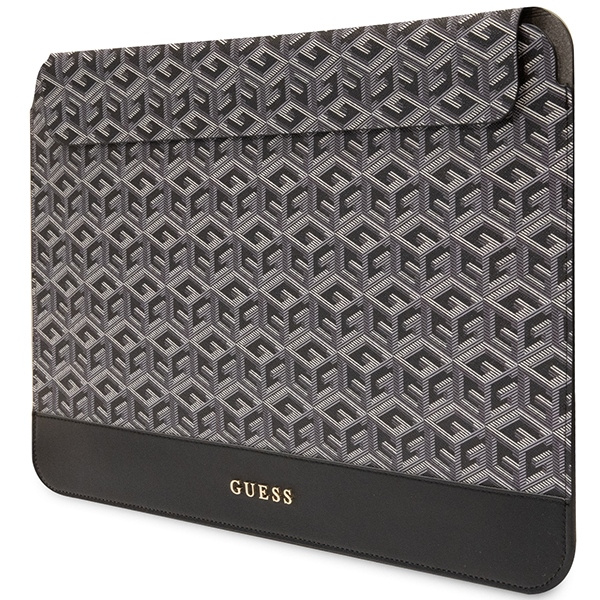 Guess Sleeve GUCS16HGCFSEK 16" nero / nero GCube Stripes
