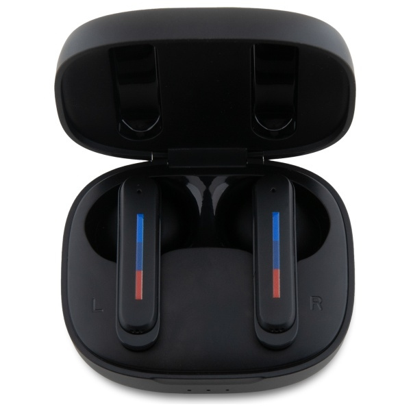 BMW cuffie Bluetooth BMBEMIATP20LOK TWS + docking station nero/nero Loghi stampati