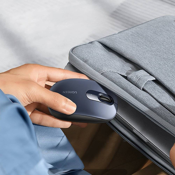 USB 2.4GHz wireless mouse Ugreen MU105 - navy blue