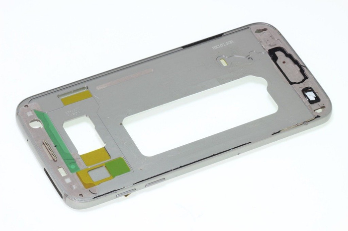 Cadre du corps de l'étui SAMSUNG Galaxy S7 Argent Grade B