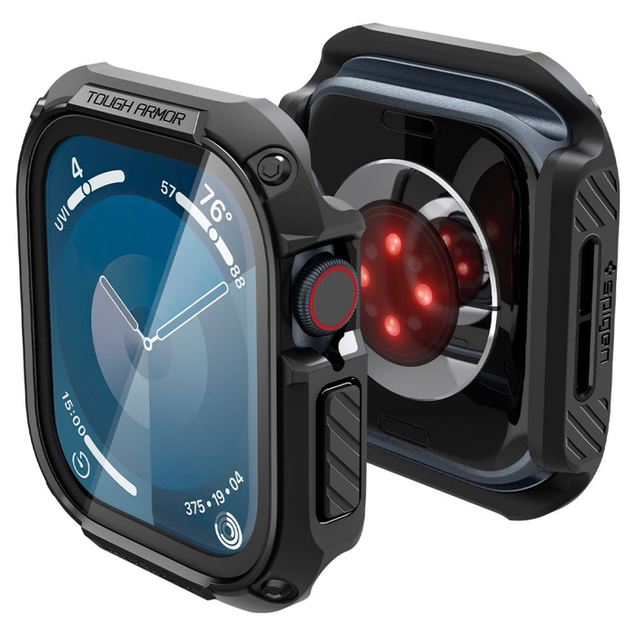 Funda Spigen Tough Armor Apple Watch 10 (46 MM) NEGRO