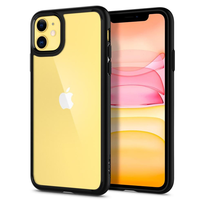 Pouzdro SPIGEN iPhone 11 Ultra Hybrid Black Black Case Apple