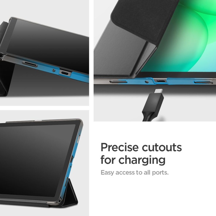 Spigen SMART FOLD GALAXY TAB A9+ / A11+ PLUS 11.0 X210 / X215 / X216 / X230 / X235 / X236 NOIR