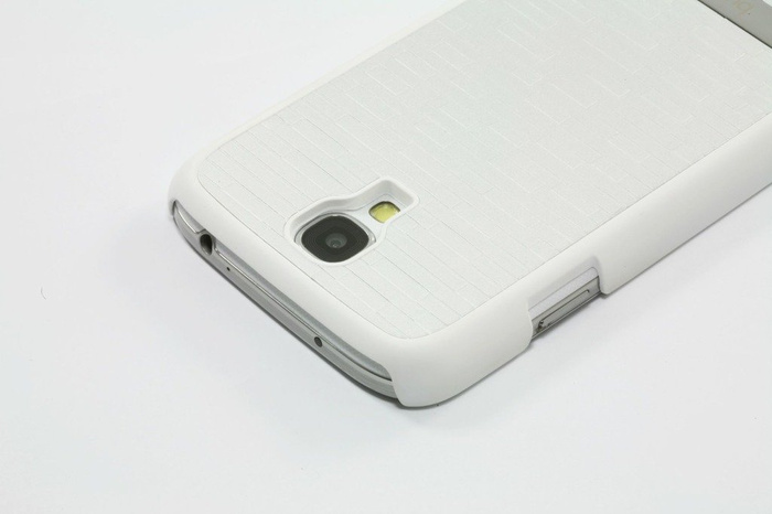 Pouzdro BUGATTI Cliponcover Samsung Galaxy S4 White