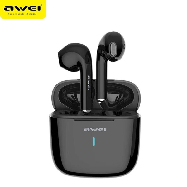 Sluchátka Dokovací stanice AWEI Bluetooth 5.0 T26 TWS černá