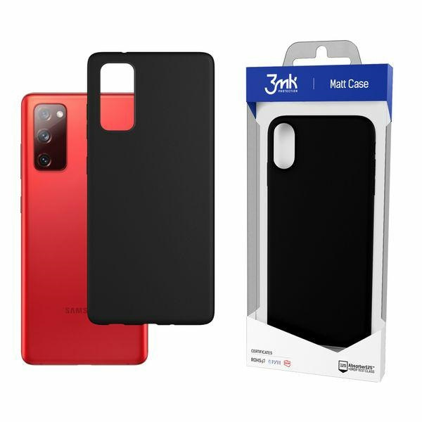 Hülle 3mk Samsung Galaxy S20 FE 5G Mattschwarz Case