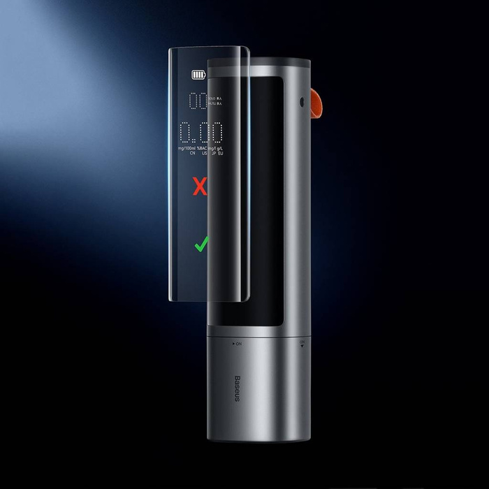 Baseus SafeJourney Pro Series breathalyzer 470mAh gray