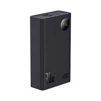 Baseus Adaman2 powerbank with screensm digital 20000mAh 30W 2 x USB / 1x USB Type C Power Delivery Quick Charge SCP, Oppo Super VOOC black (PPAD050101)