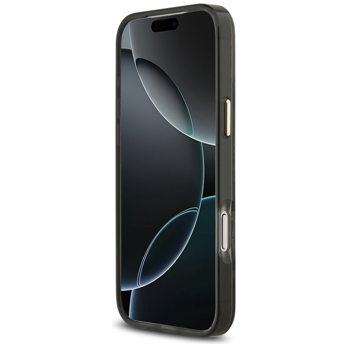 Etui Guess Python Pattern MagSafe do     iPhone 17 Pro Max czarny