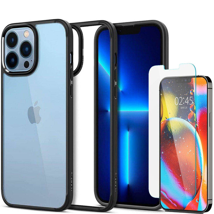 Case Puzdro SPIGEN iPhone Pro Max Ultra Hybrid MATTE Black