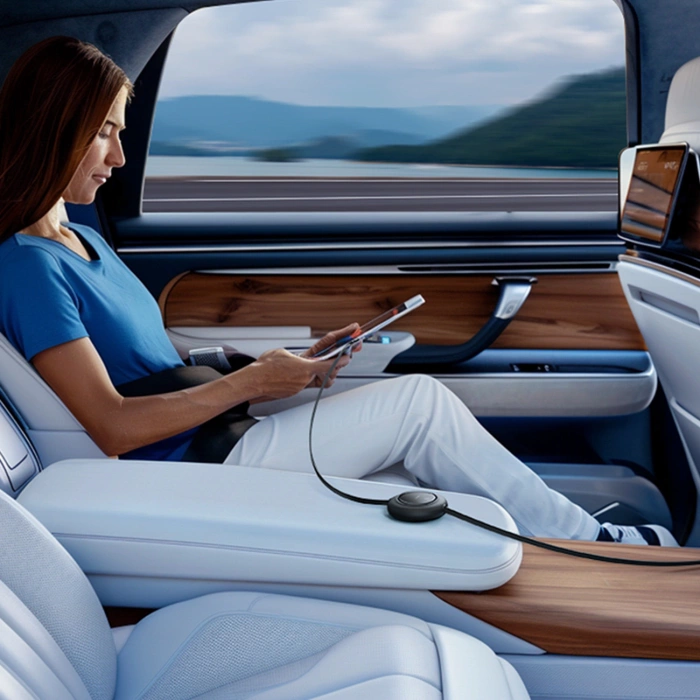 Kabel Baseus Free2Pull Mini 100W zwijany USB-C - USB-C 2m - czarny