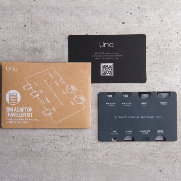 Adaptery UNIQ Sim Traveller Kit 7in1 Organizer