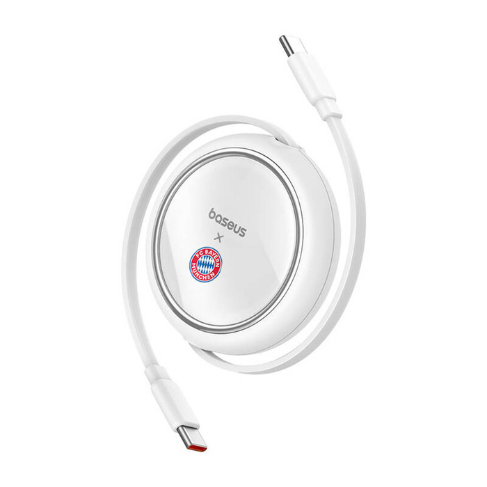 Baseus Kabel ładowania USB-C do USB-C 100W (biały) Edycja Bayern