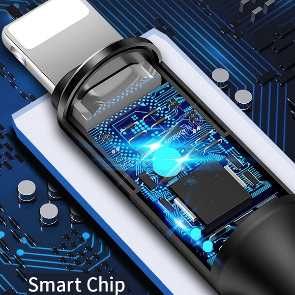 USAMS Apple Lightning geflochtenes Kabel 2A 1,2m U5 SJ220IP02 US-SJ220 Rot