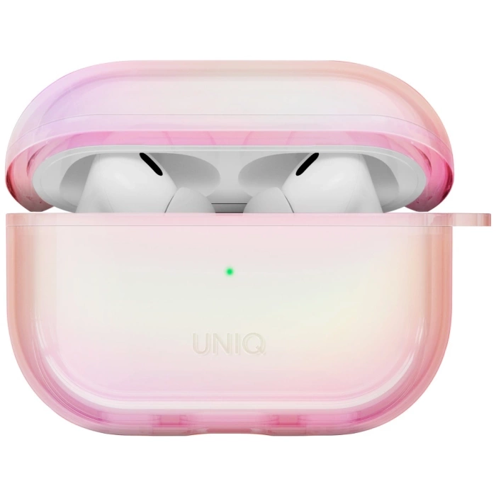Etui UNIQ Iridescia do AirPods Pro 2     Hang Case pink prism