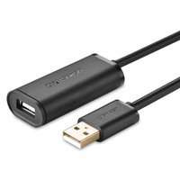 Ugreen aktivní kabel USB 2.0 prodlužovací kabel 480 Mb/s 10 m černý (US121 10321)